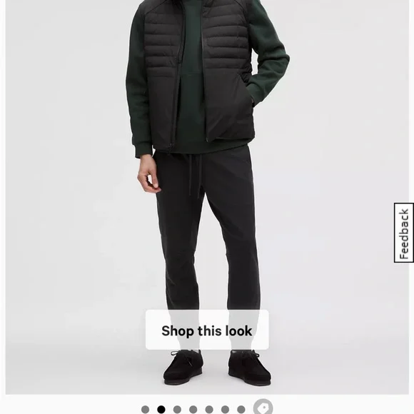 Men's Black Pants - Picture 4 of 5